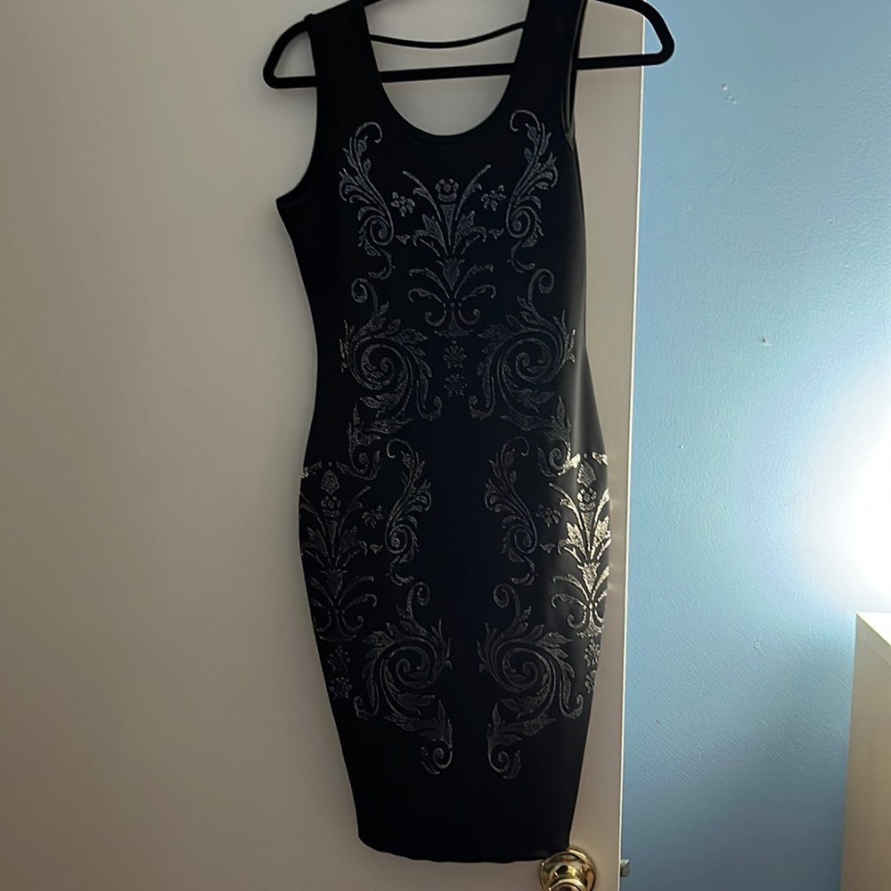 Codify dress medium slim fit black